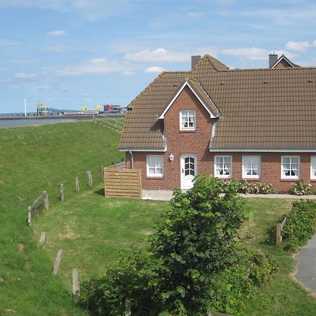 Direkt Am Deich - Ferienwohnung Oland Im Gaestehaus Am Badedeich Дагебюлль Экстерьер фото
